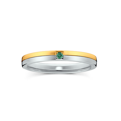 anel ouro com esmeralda verde, anel diferenciado