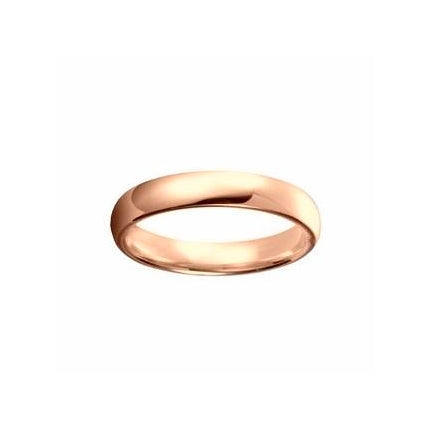 Aliança Tradicional em Ouro Rosé - CLASSIC 4,5 mm