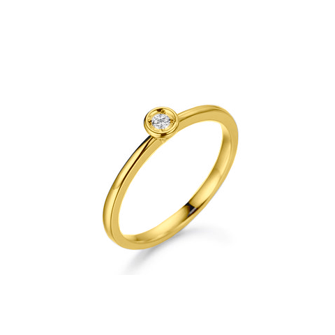 anel noivado ouro amarelo