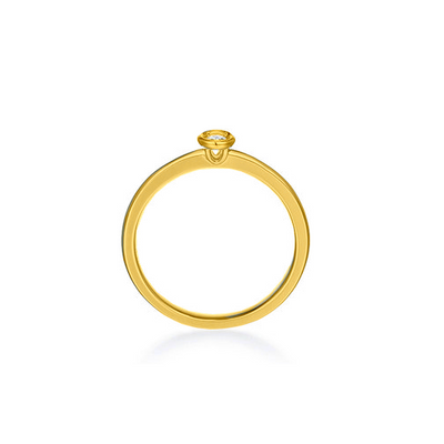 anel noivado de diamante