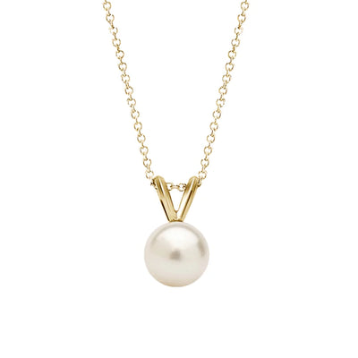 Pingente com Pérola Natural em Ouro 18K