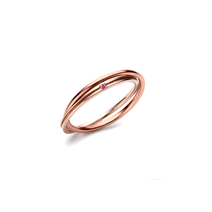 Alianças de Rubi em Ouro 18K | Verse Joaillerie