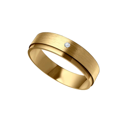 Aliança em Ouro Amarelo 18K | Verse Joaillerie