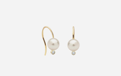 Brinco de Pérolas em Ouro 18K