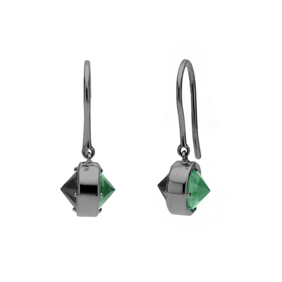 Brincos de Esmeralda em Ouro 18K | Verse Joaillerie