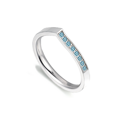 Anel de Topazio em Ouro 18K | Verse Joaillerie