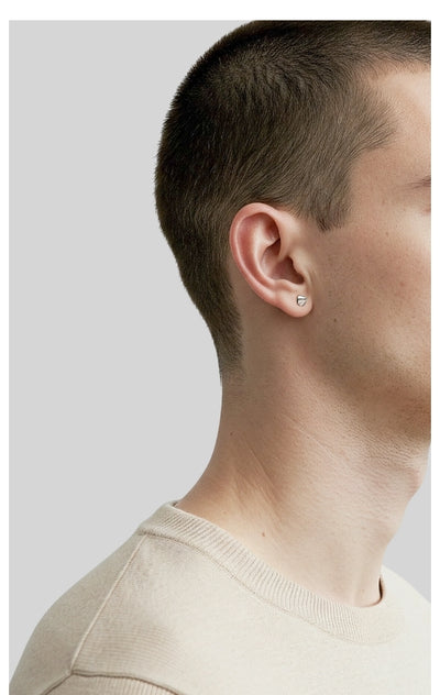 BRINCO MASCULINO OURO BRANCO - SPIKE