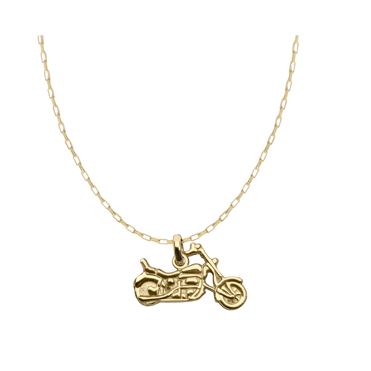 pingente moto, ouro amarelo 18k