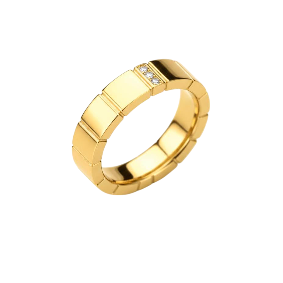 Anel em Ouro Amarelo - DÉCO