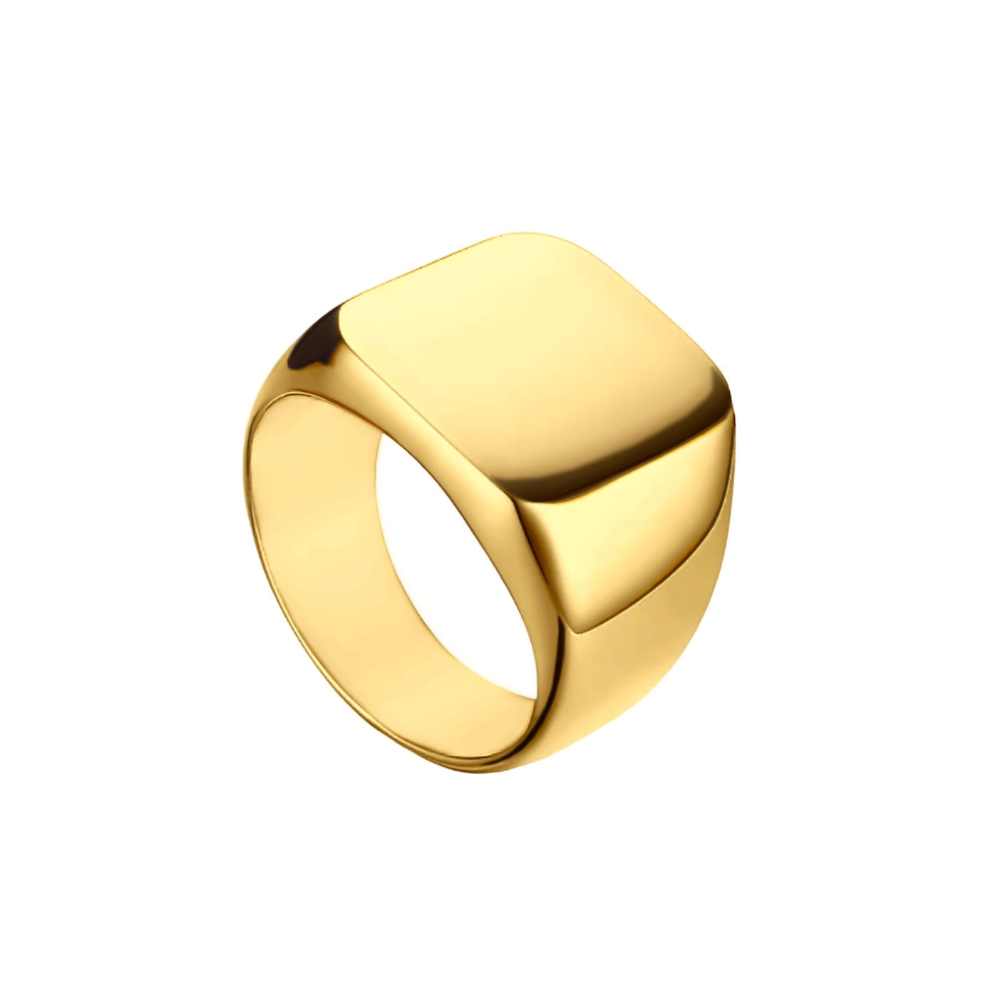 anel masculino quadrado signet largo