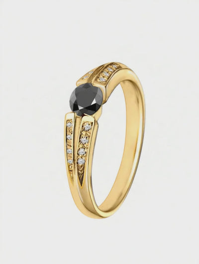 anel_solitario_diamante_negro_e_diamantes_ouro_amarelo_STREAMLINE_Diamantes