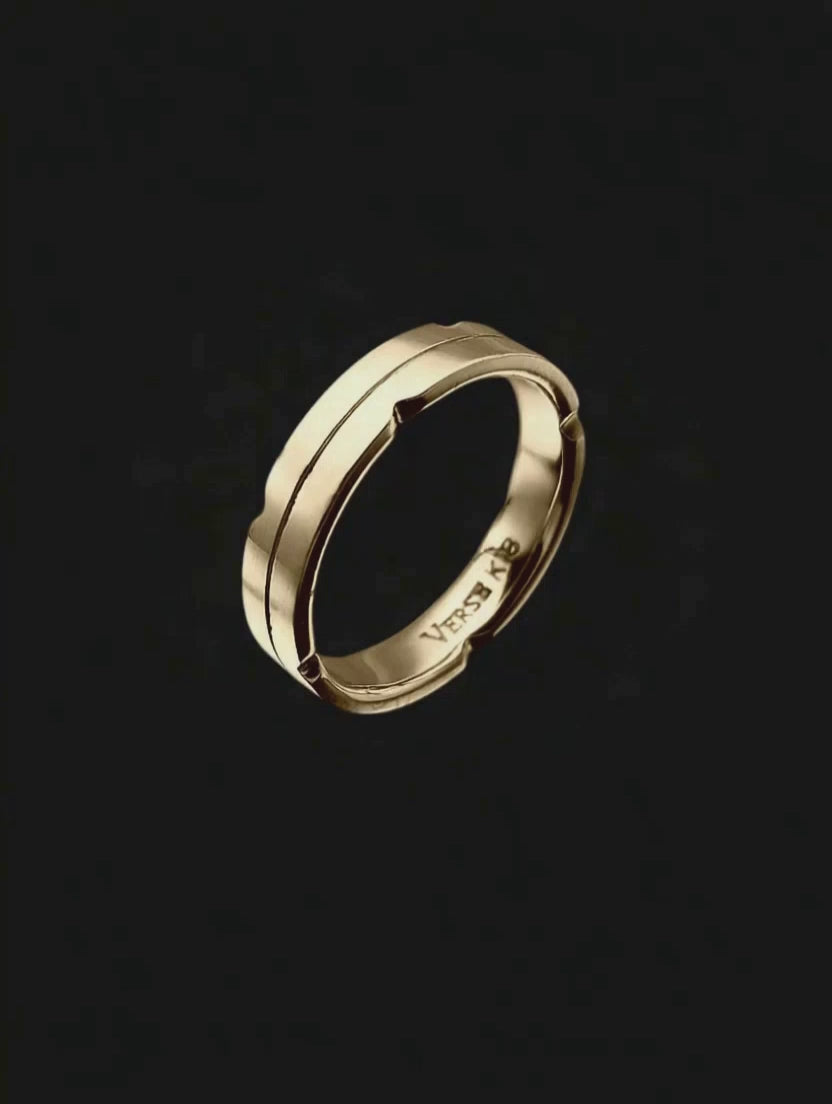 Aliança Ouro Amarelo - HEAVEN Amarelo