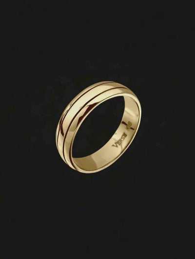 Aliança em Ouro Amarelo - FRISSON 5,5 mm