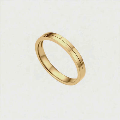 Aliança Reta Ouro Amarelo (CONCEPT)