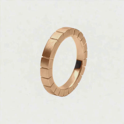 Anel de Ouro Rosé - DÉCO