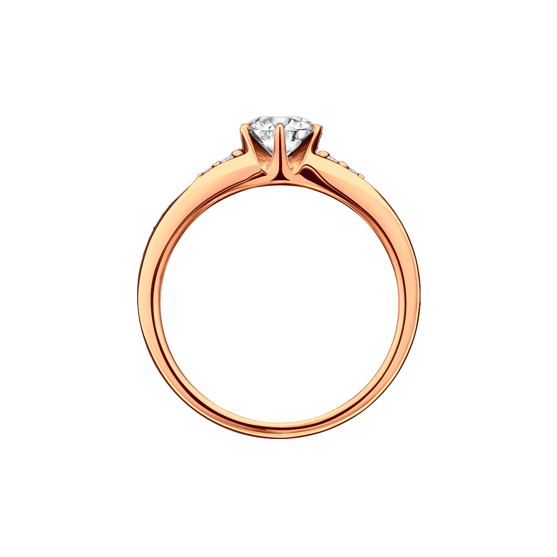 anel de noivado, ouro rosa diferente