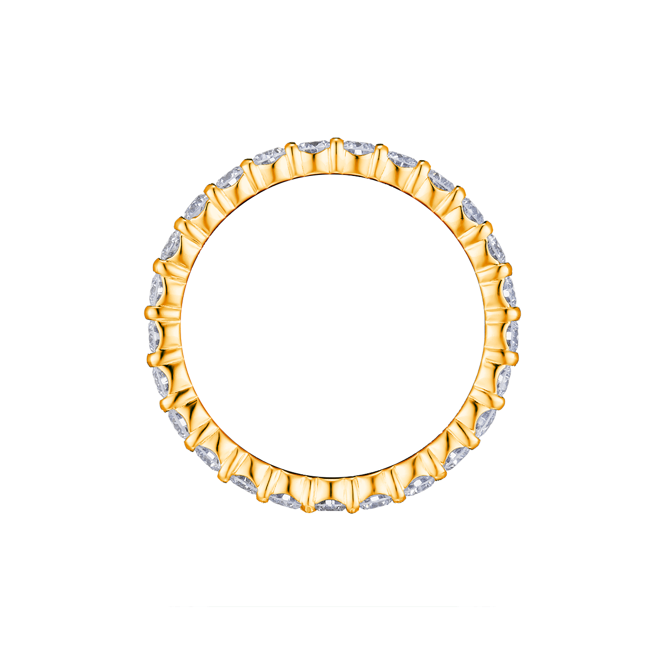 alianca_Eternity_diamantes_ouro_amarelo