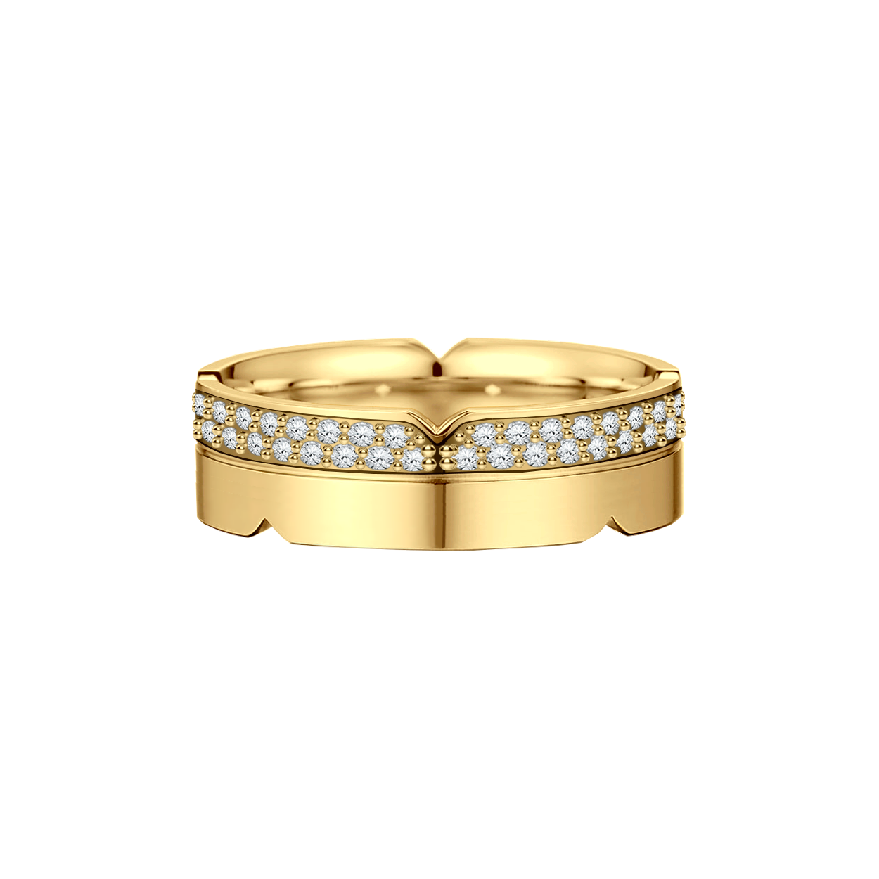 anel diferenciado e especial de diamantes