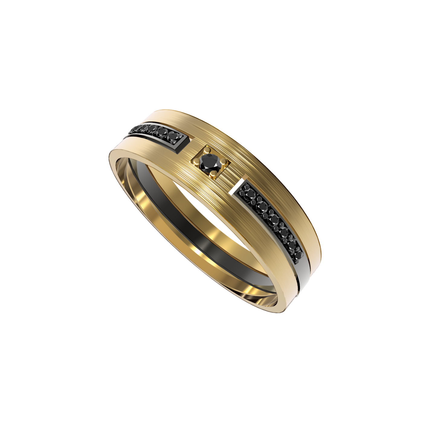 anel especial, diferenciado de ouro