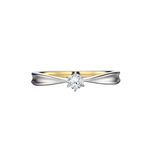 anel de pedido, noivado diamante em ouro 18k