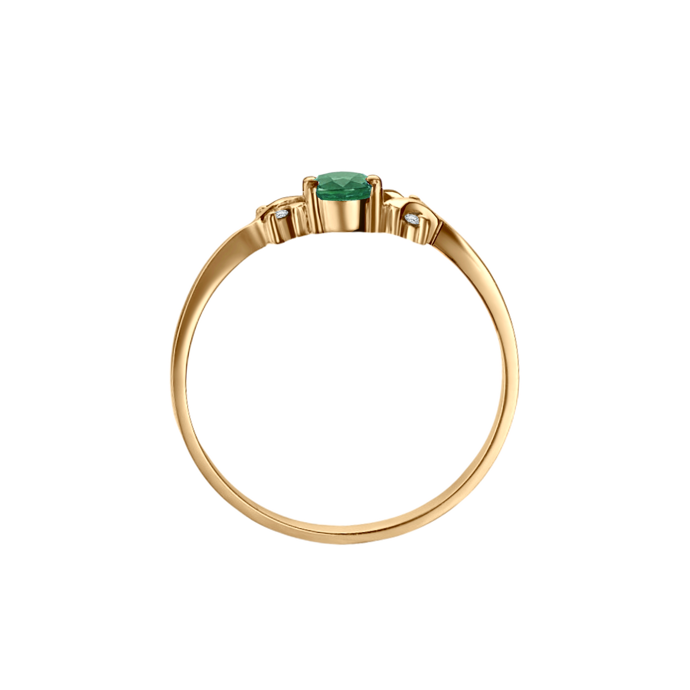 anel formatura esmeralda, anel verde