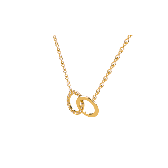 Pingente Ouro Amarelo com Diamantes (LOOP)